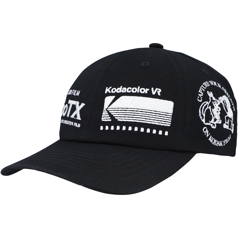 Men's Black Huf x Kodak Adjustable Hat