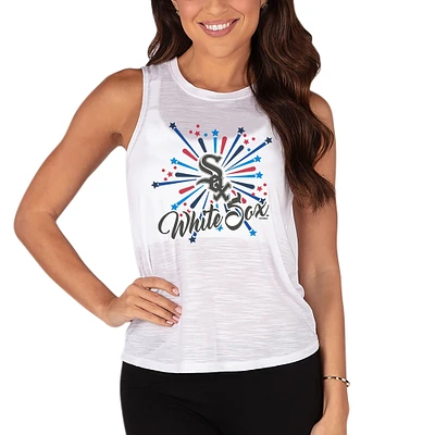 Women's Concepts Sport White Chicago Sox Infuse Tank Top