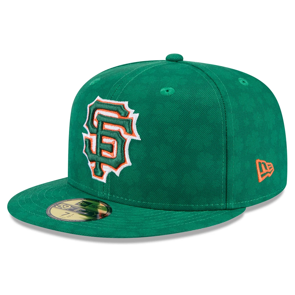 Men's New Era Kelly Green San Francisco Giants St. Patrick's Day 59FIFTY Fitted Hat