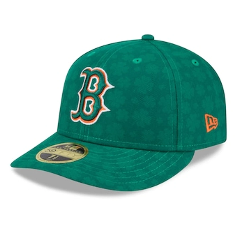 Men's New Era Kelly Green Boston Red Sox St. Patrick's Day Low Profile 59FIFTY Fitted Hat