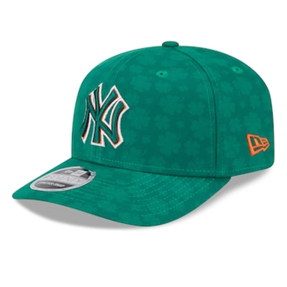 Men's New Era Kelly Green New York Yankees St. Patrick's Day 9SEVENTY Adjustable Hat