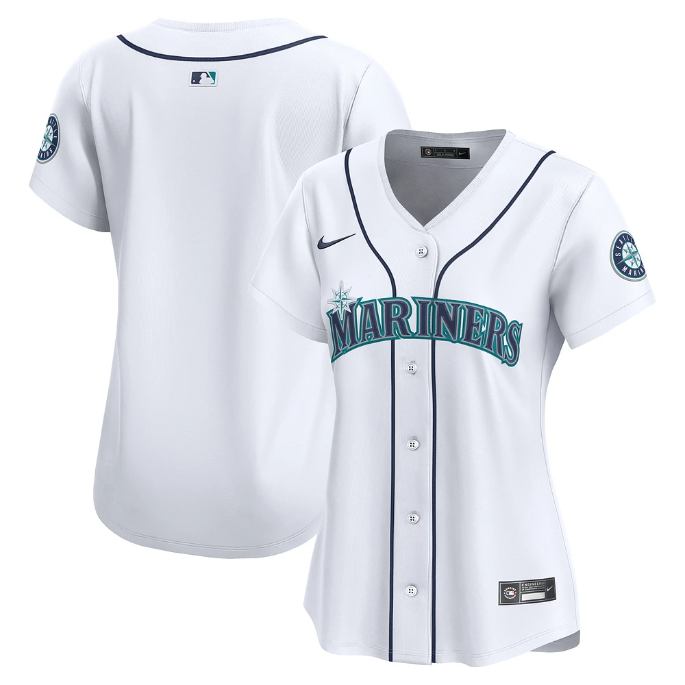 Women's Nike White Seattle Mariners Home Limited Jersey