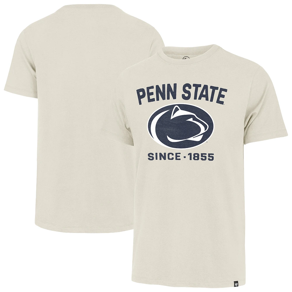 Men's '47 Cream Penn State Nittany Lions Duster Franklin T-Shirt
