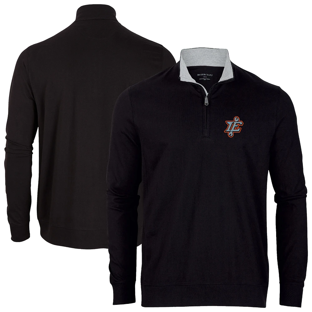 Men's Black Inland Empire 66ers Alumni Quarter-Zip Pullover Top