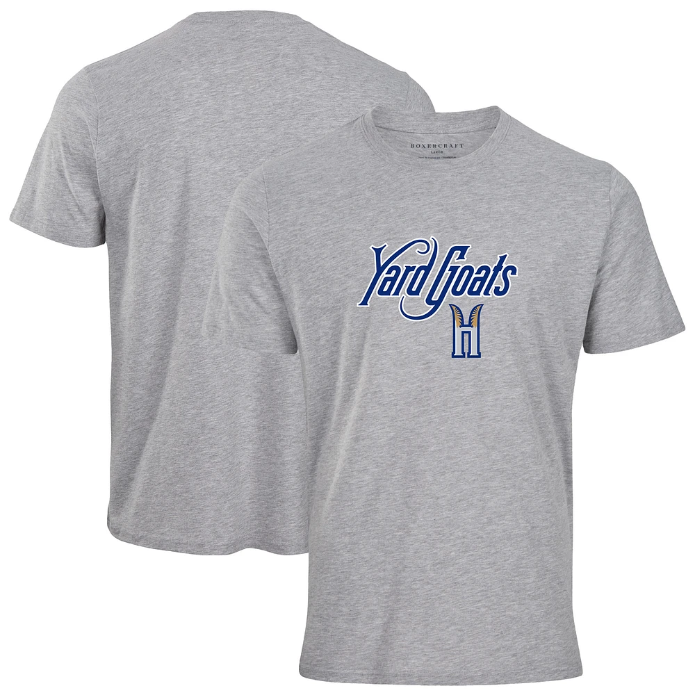 Men's Heather Gray Hartford Yard Goats Essential T-Shirt