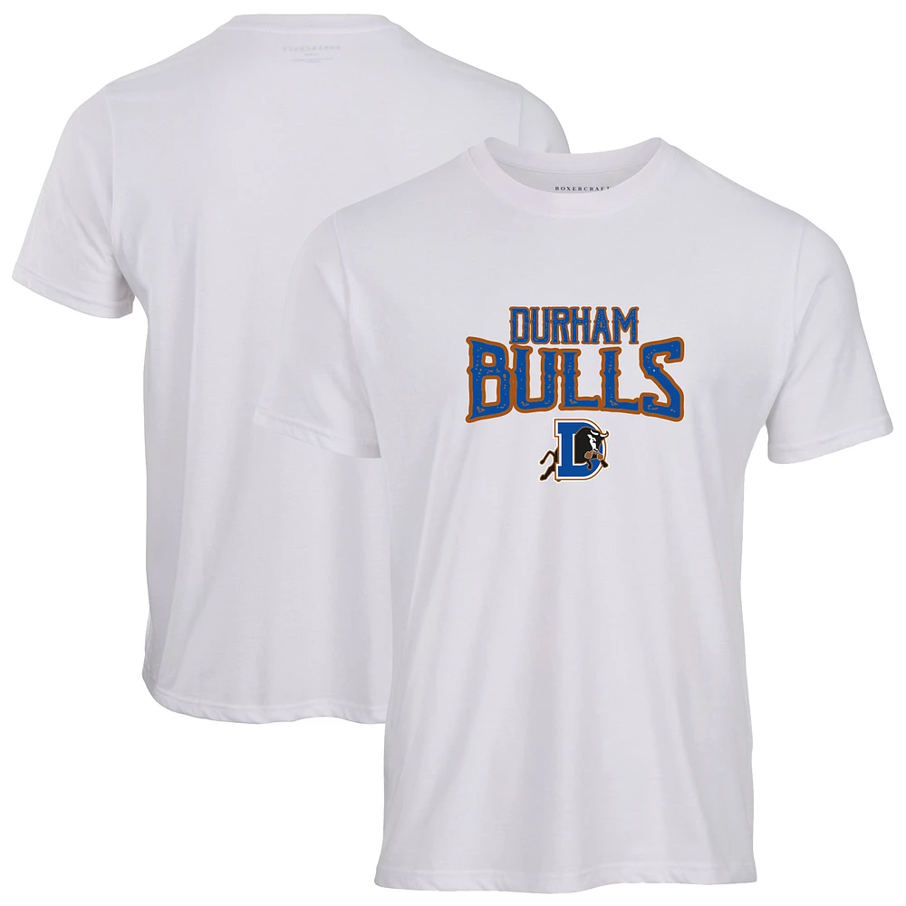Men's White Durham Bulls Essential T-Shirt
