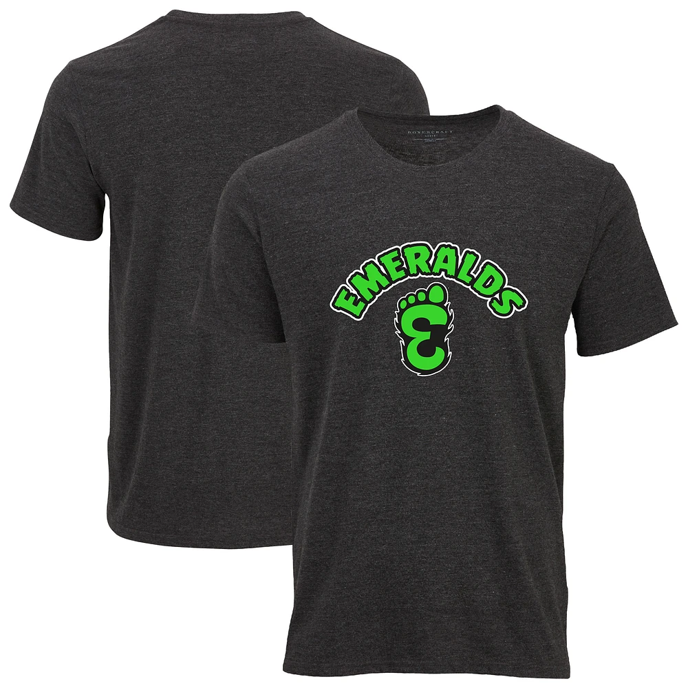 Men's Heather Charcoal Eugene Emeralds Essential T-Shirt
