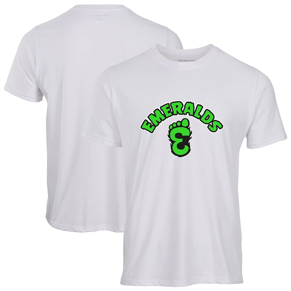 Men's White Eugene Emeralds Essential T-Shirt
