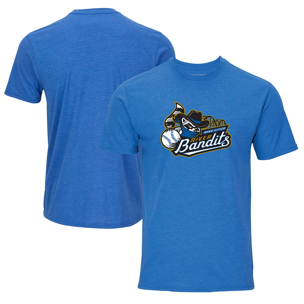 Men's Royal Quad Cities River Bandits Essential T-Shirt