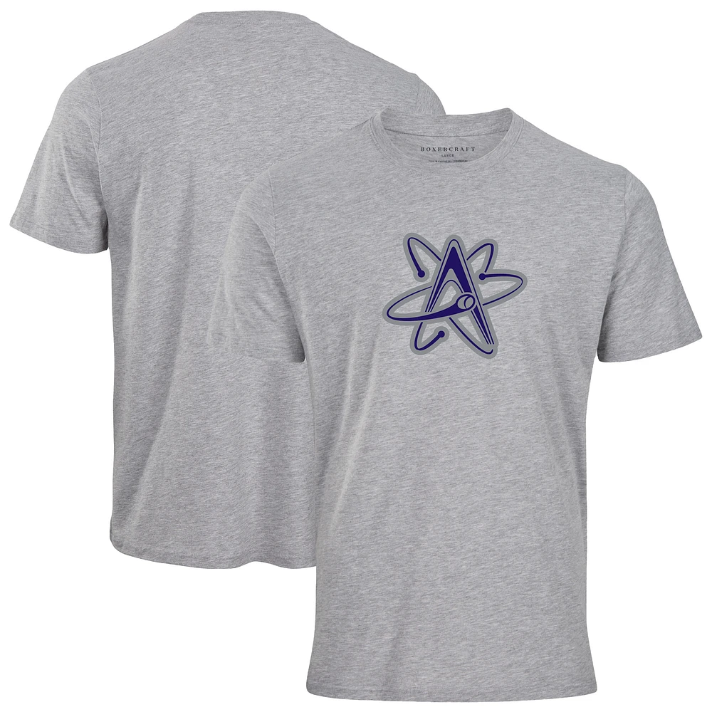 Men's Heather Gray Albuquerque Isotopes Essential T-Shirt