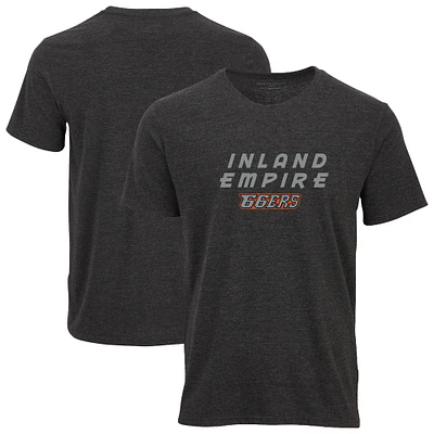 Men's Heather Charcoal Inland Empire 66ers Essential T-Shirt