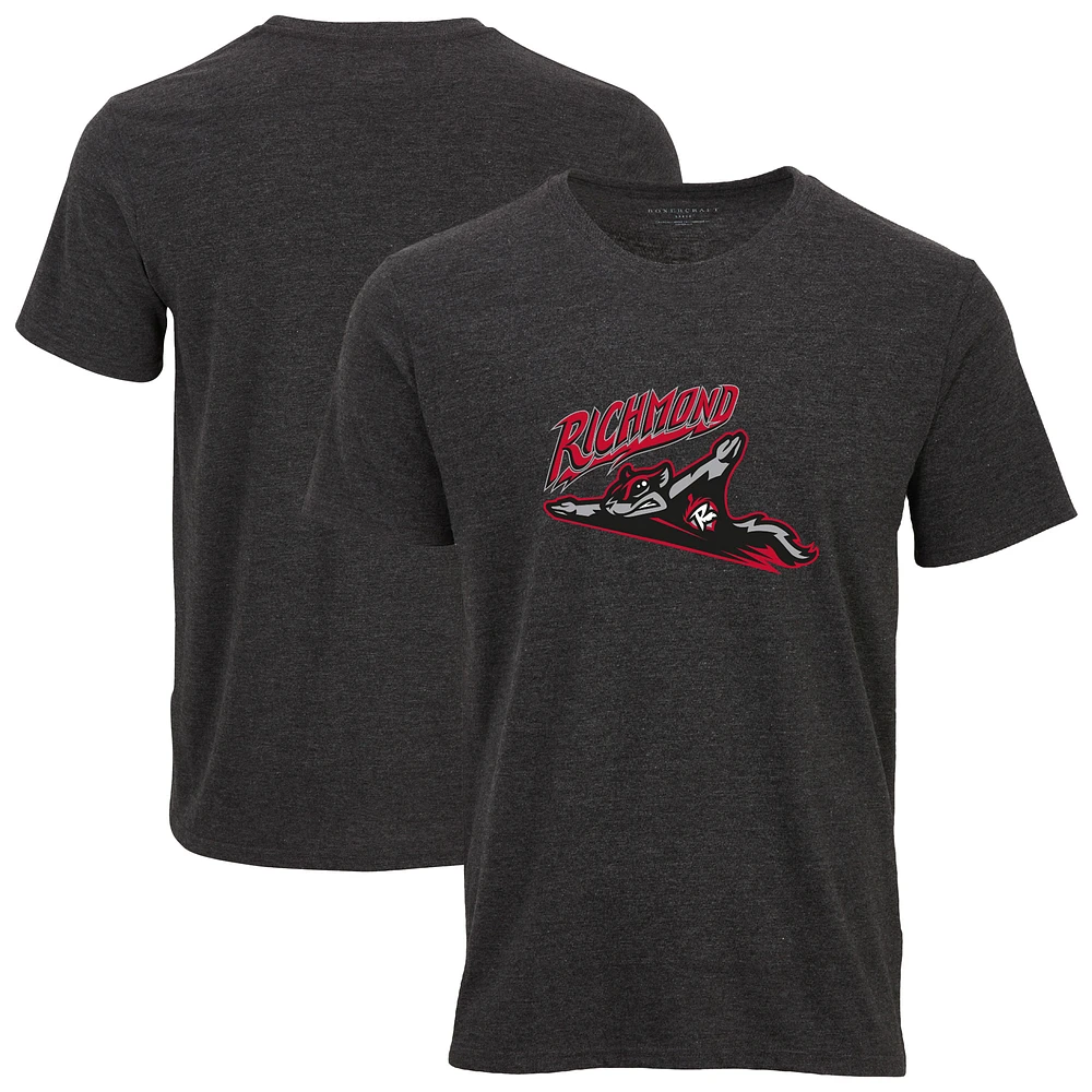 Men's Heather Charcoal Richmond Flying Squirrels Essential T-Shirt