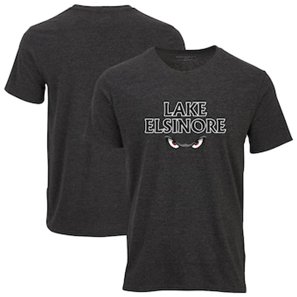 Men's Heather Charcoal Lake Elsinore Storm Essential T-Shirt