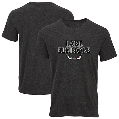 Men's Heather Charcoal Lake Elsinore Storm Essential T-Shirt