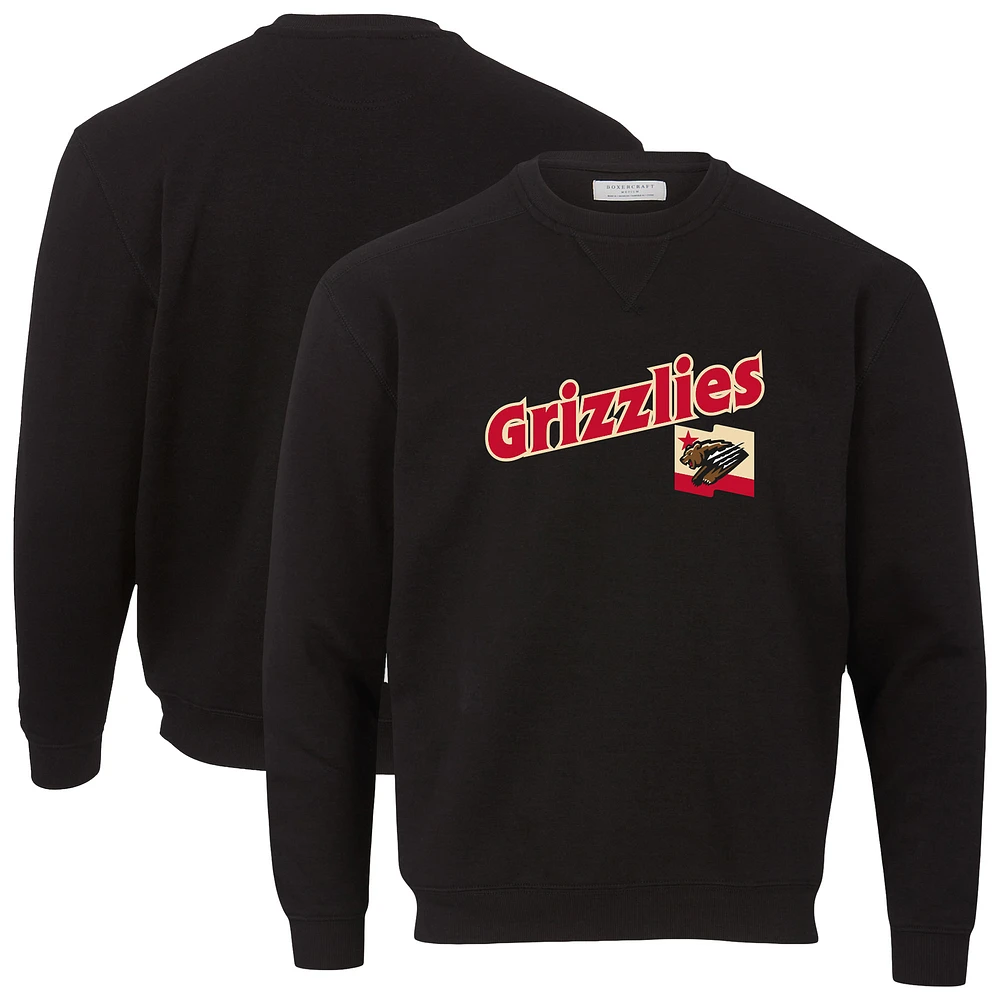 Men's Fresno Grizzlies Essential Fleece Crewneck Pullover Sweatshirt
