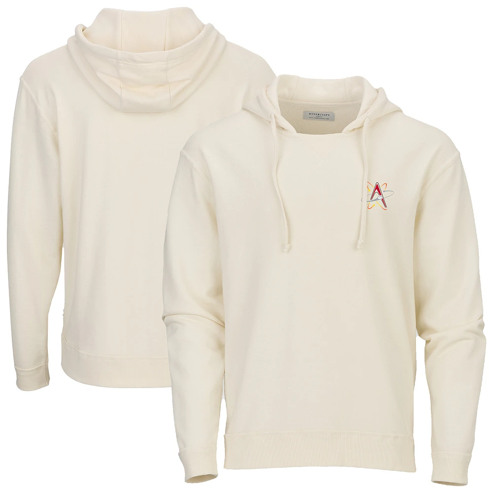 Men's Natural Albuquerque Isotopes French Terry Pullover Hoodie