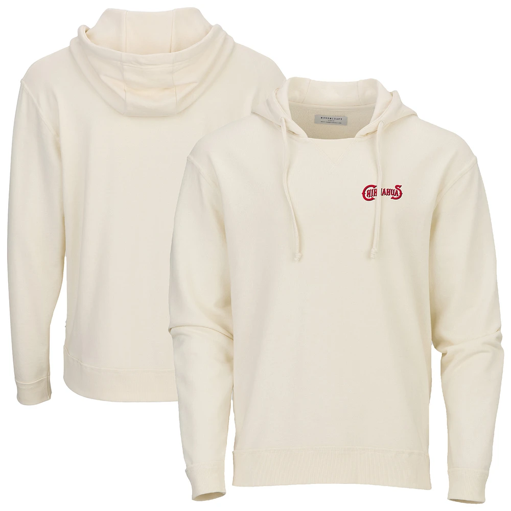 Men's Natural El Paso Chihuahuas French Terry Pullover Hoodie
