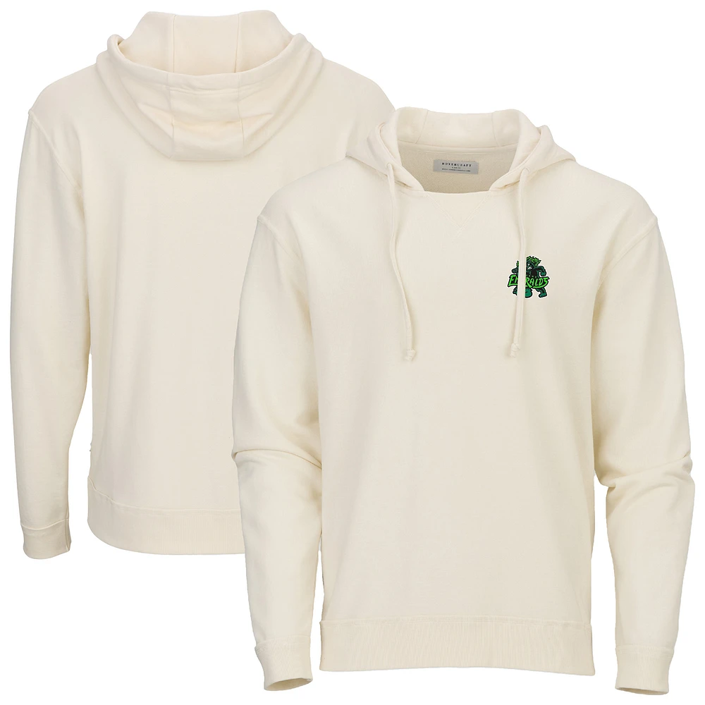 Men's Natural Eugene Emeralds French Terry Pullover Hoodie