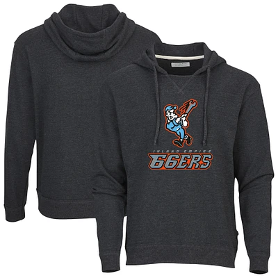 Men's Heather Charcoal Inland Empire 66ers French Terry Pullover Hoodie