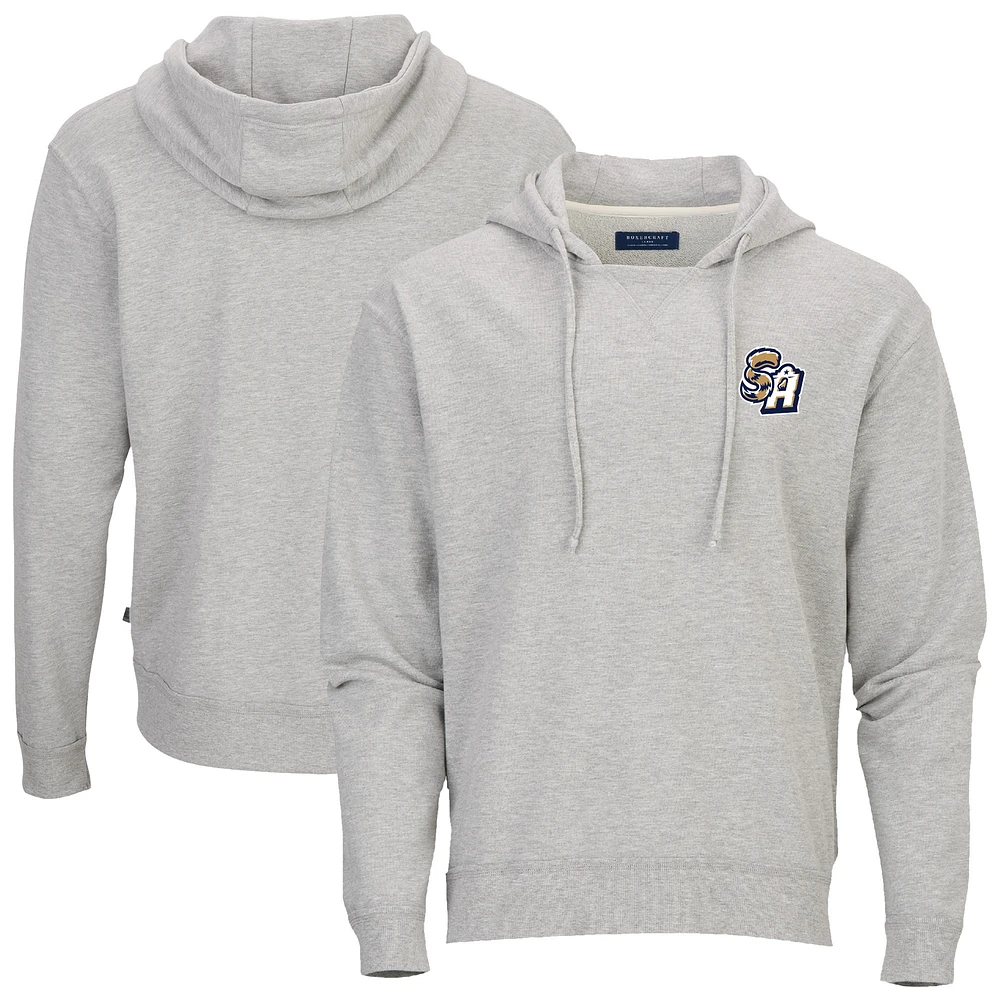 Men's Heather Gray San Antonio Missions French Terry Pullover Hoodie