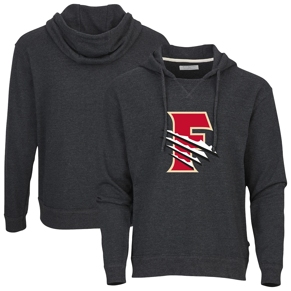 Men's Charcoal Fresno Grizzlies French Terry Pullover Hoodie