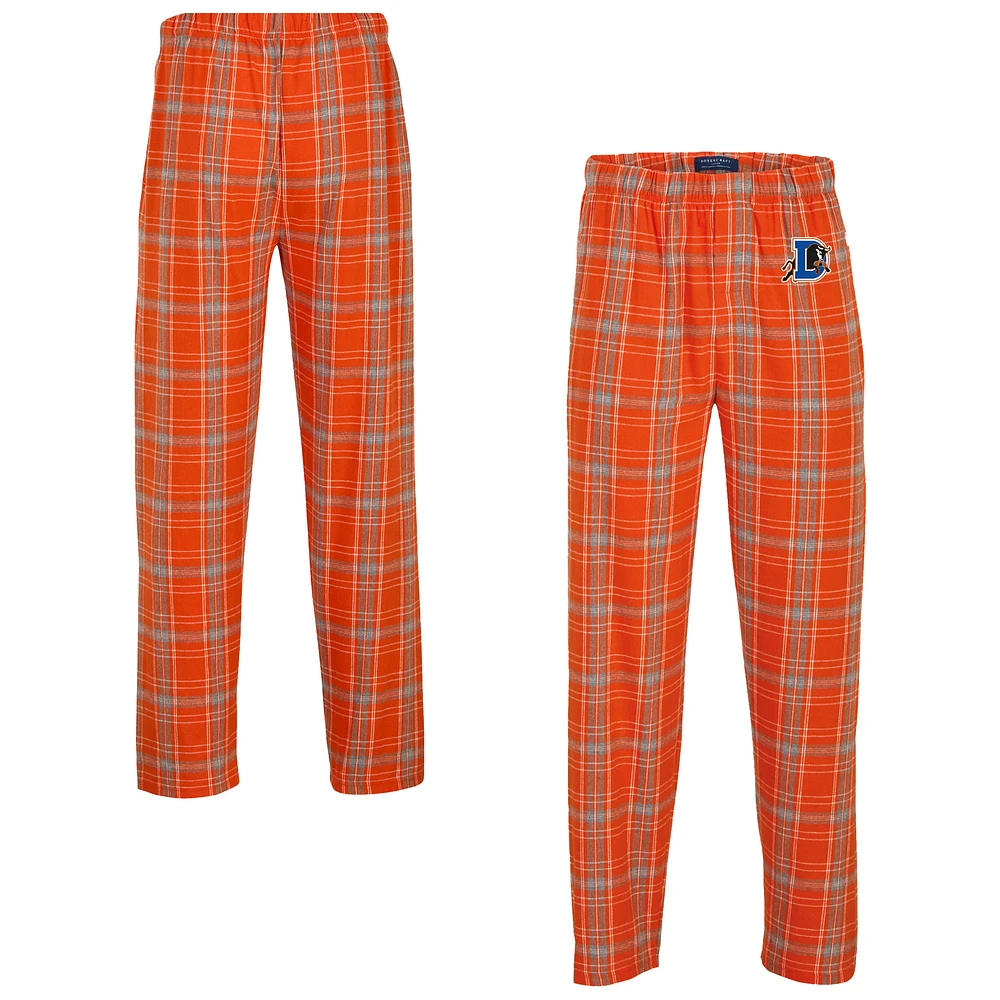 Men's Orange Durham Bulls Harley Flannel Pants