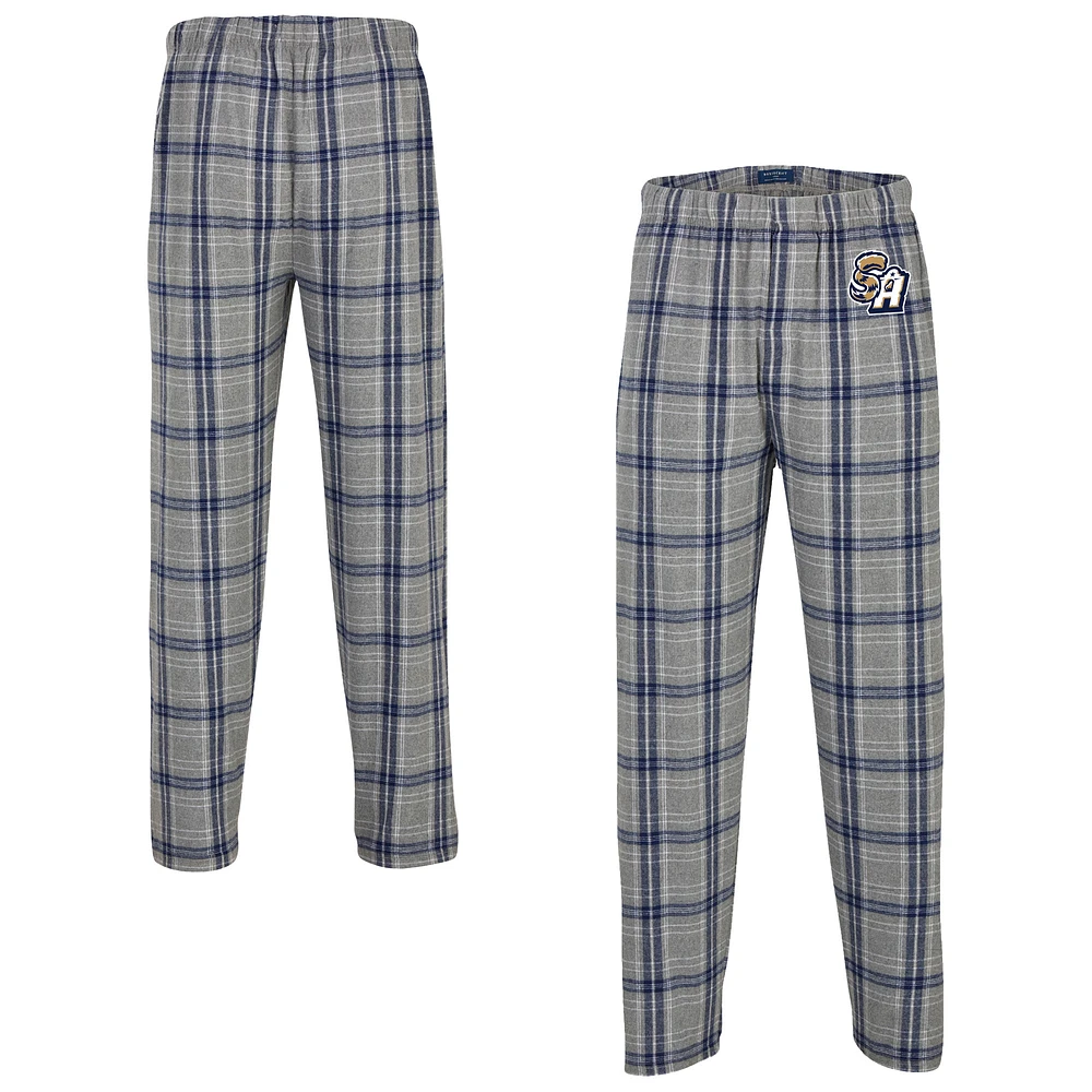 Men's Heather Gray/Navy San Antonio Missions Harley Flannel Pants