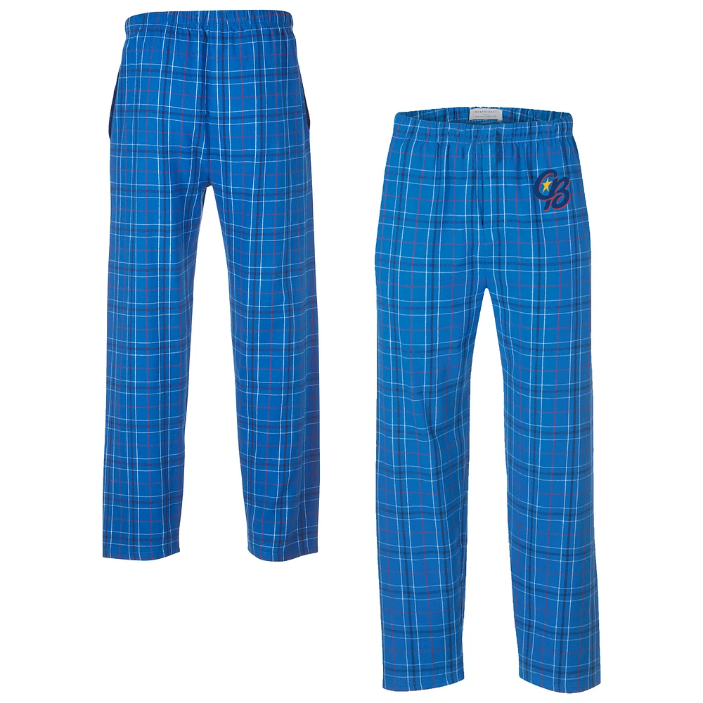 Men's Royal Kannapolis Cannon Ballers Harley Flannel Pants