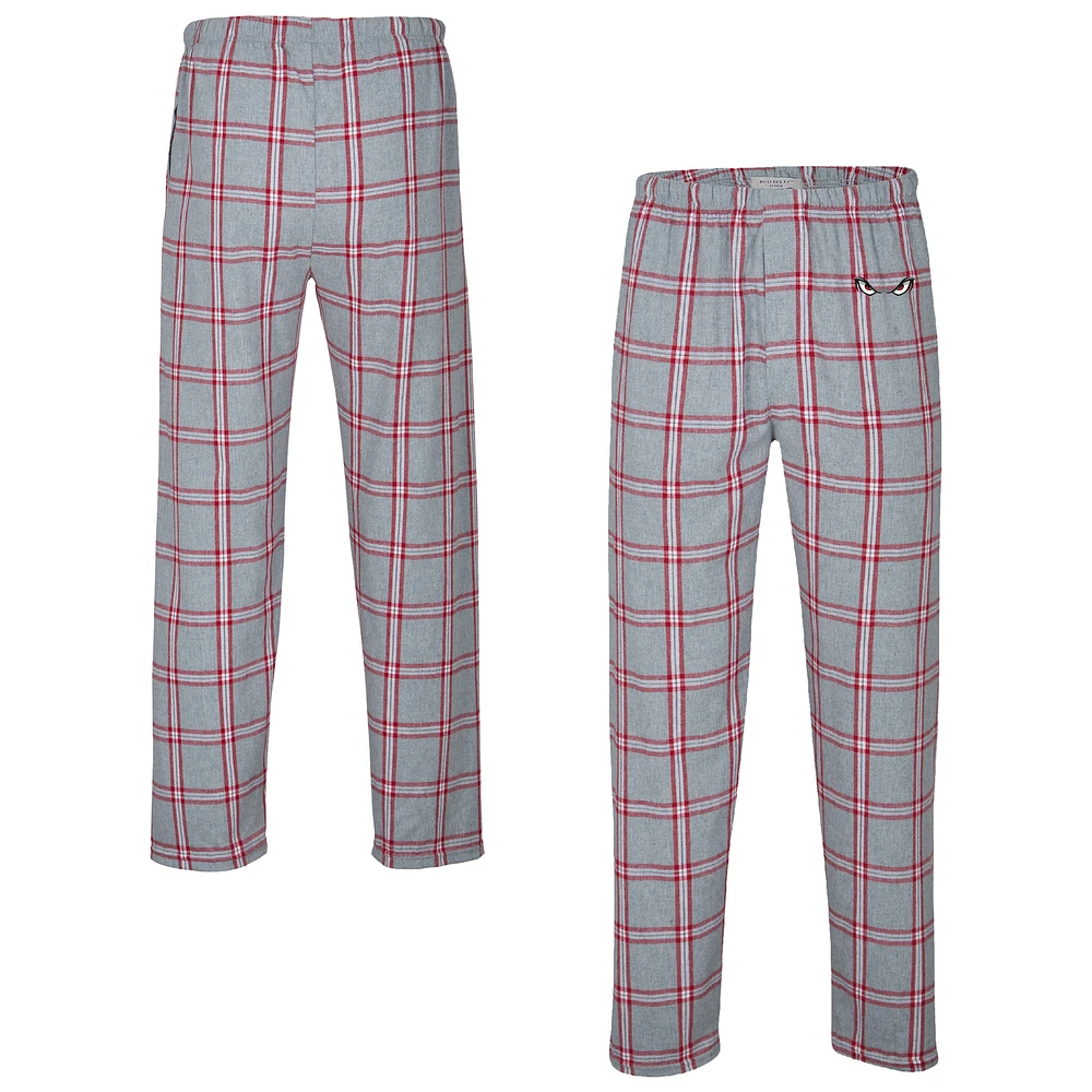 Men's Heather Gray/Red Lake Elsinore Storm Harley Flannel Pants