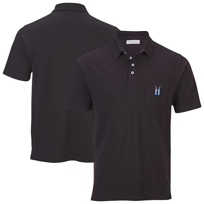 Men's Black Hartford Yard Goats Pique Polo
