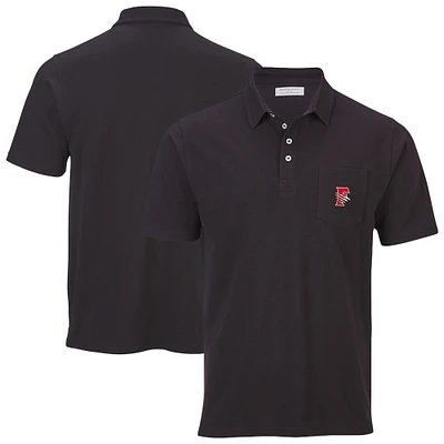 Men's Black Fresno Grizzlies Pique Polo
