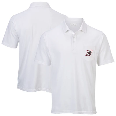Men's White Richmond Flying Squirrels Pique Polo