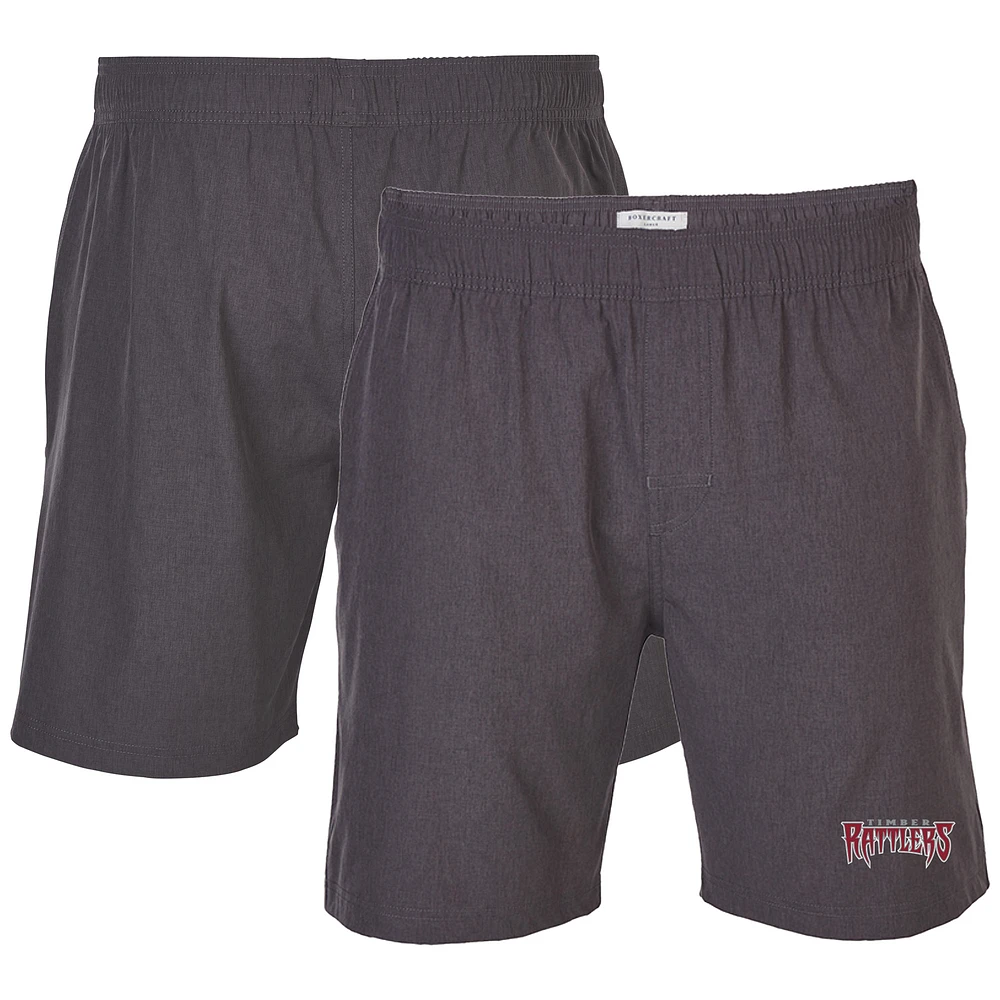 Men's Steel Wisconsin Timber Rattlers Riptide Hybrid Shorts