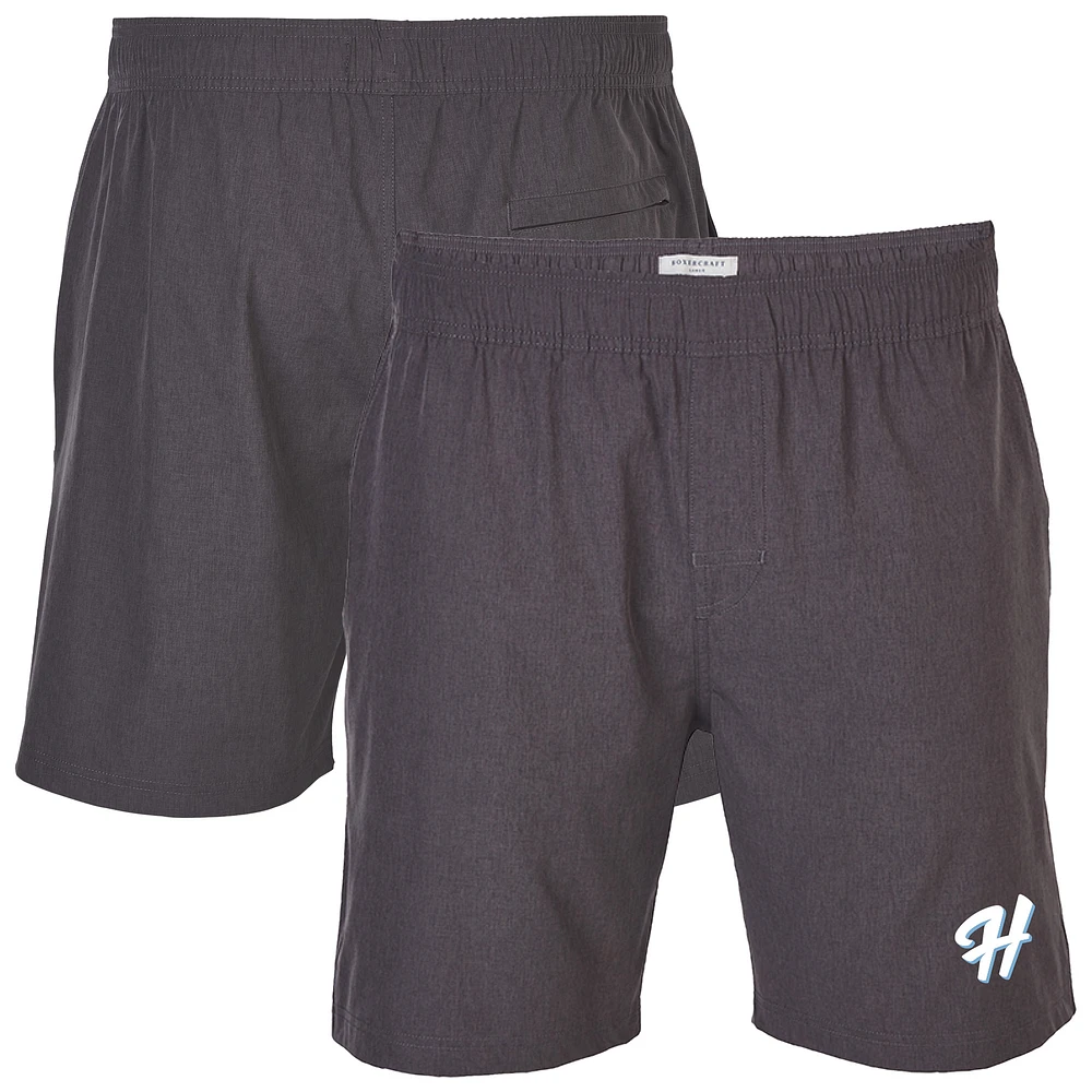 Men's Steel Hillsboro Hops Riptide Hybrid Shorts