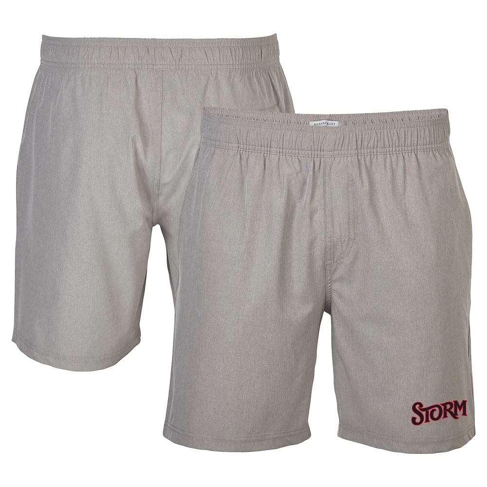 Men's Gray Lake Elsinore Storm Riptide Hybrid Shorts