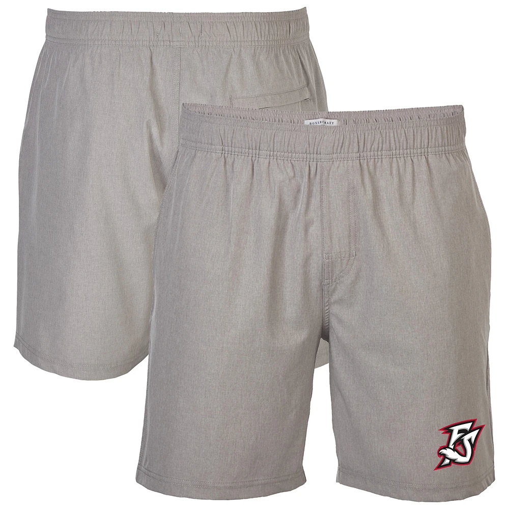 Men's Gray Richmond Flying Squirrels Riptide Hybrid Shorts