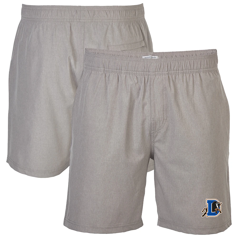 Men's Gray Durham Bulls Riptide Hybrid Shorts