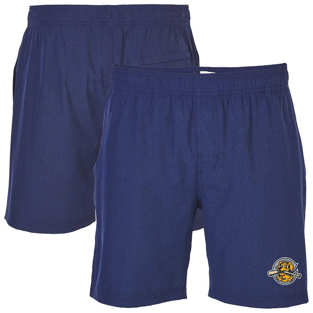 Men's Navy Charleston RiverDogs Riptide Hybrid Shorts