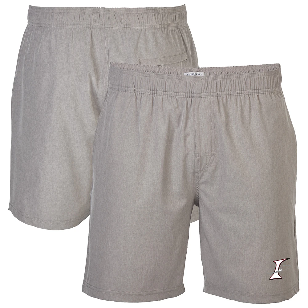 Men's Gray Albuquerque Isotopes Riptide Hybrid Shorts