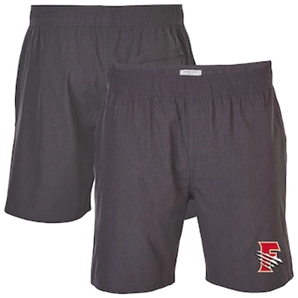 Men's Steel Fresno Grizzlies Riptide Hybrid Shorts