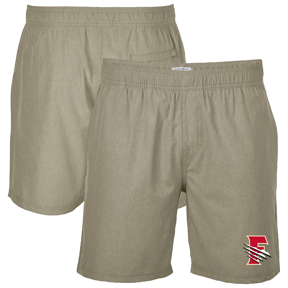 Men's Brown Fresno Grizzlies Riptide Hybrid Shorts