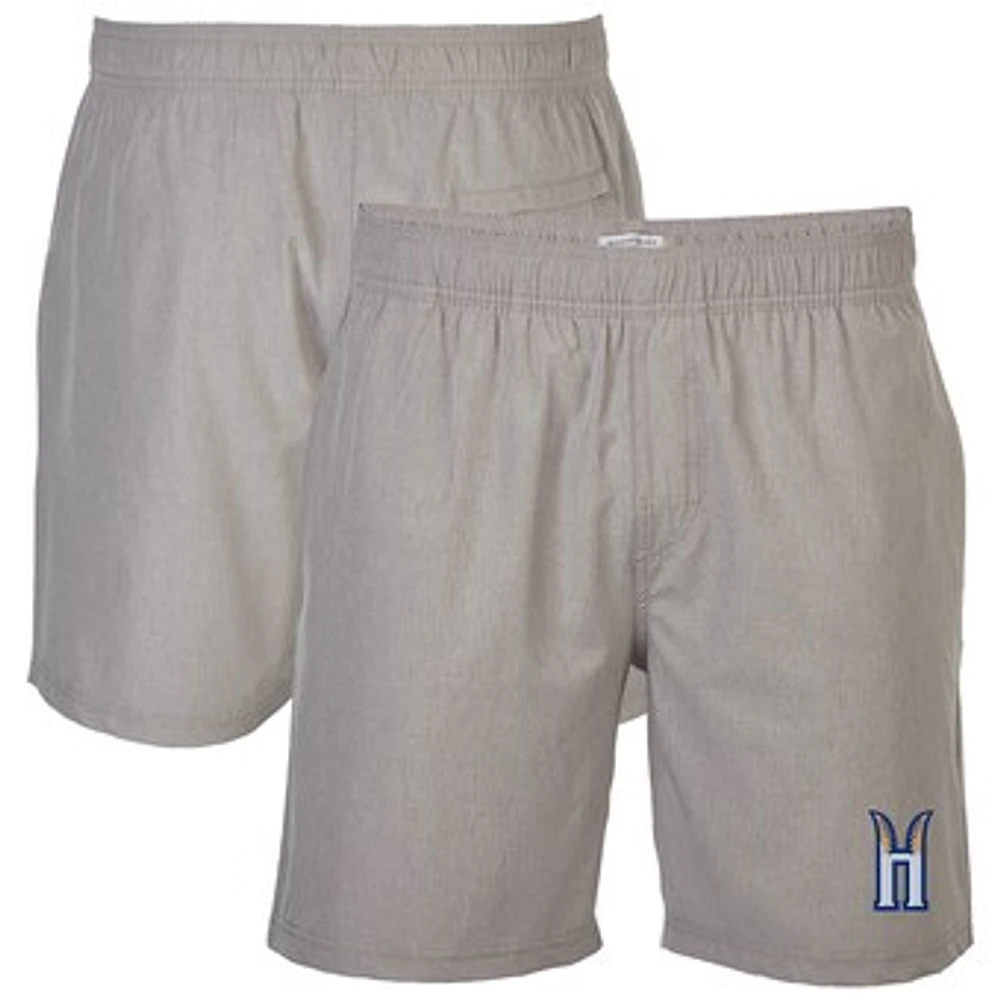 Men's Gray Hartford Yard Goats Riptide Hybrid Shorts