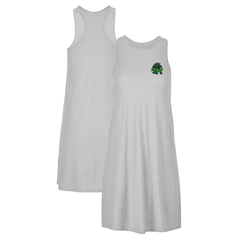 Women's White Eugene Emeralds Coastal Cover-Up Dress