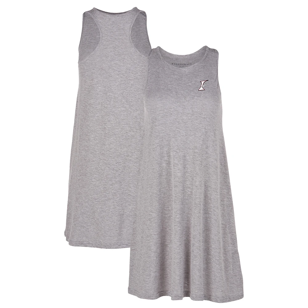 Women's Heather Gray Albuquerque Isotopes Coastal Cover-Up Dress
