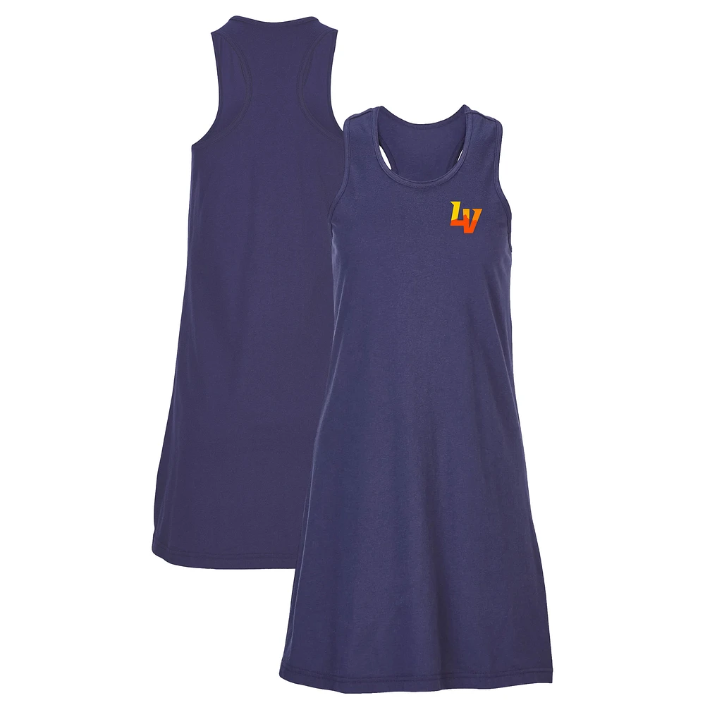 Women's Navy Las Vegas Aviators Coastal Cover-Up Dress