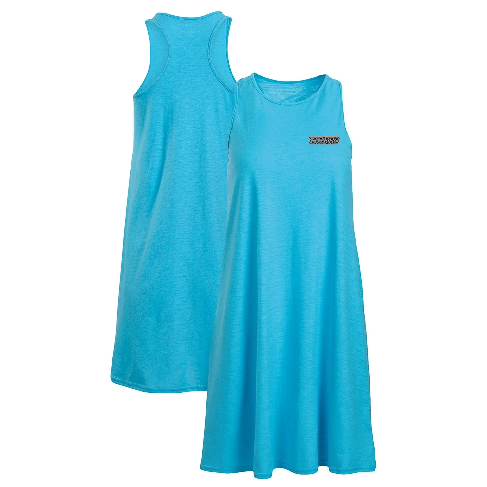 Women's Light Blue Inland Empire 66ers Coastal Cover-Up Dress