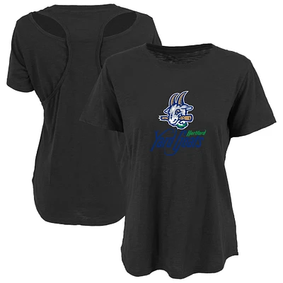 Women's Black Hartford Yard Goats Cut It Out T-Shirt