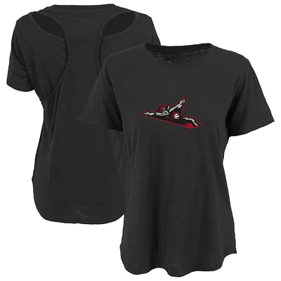 Women's Black Richmond Flying Squirrels Cut It Out T-Shirt