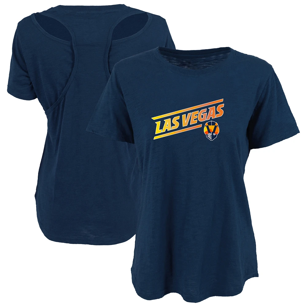 Women's Navy Las Vegas Aviators Cut It Out T-Shirt