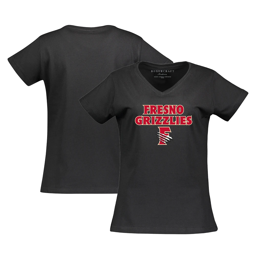 Women's Fresno Grizzlies Essential V-Neck T-Shirt